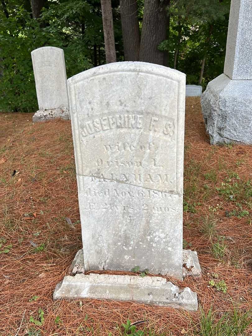 Josephine F. S. Farnham's grave. Photo 2
