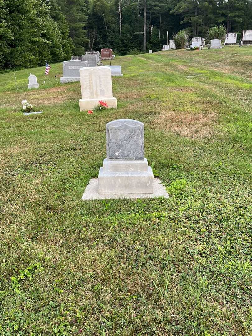 Elnoria M. Nelson's grave. Photo 1