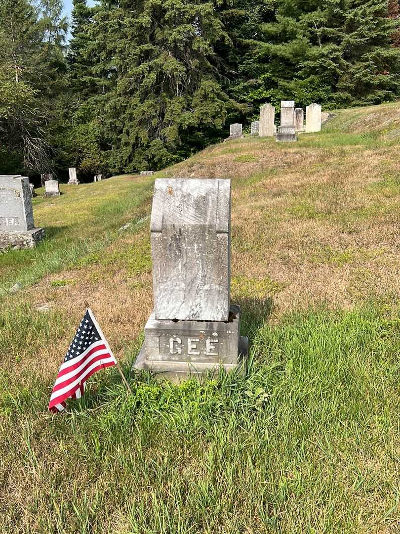 Charles Gee's grave. Photo 2