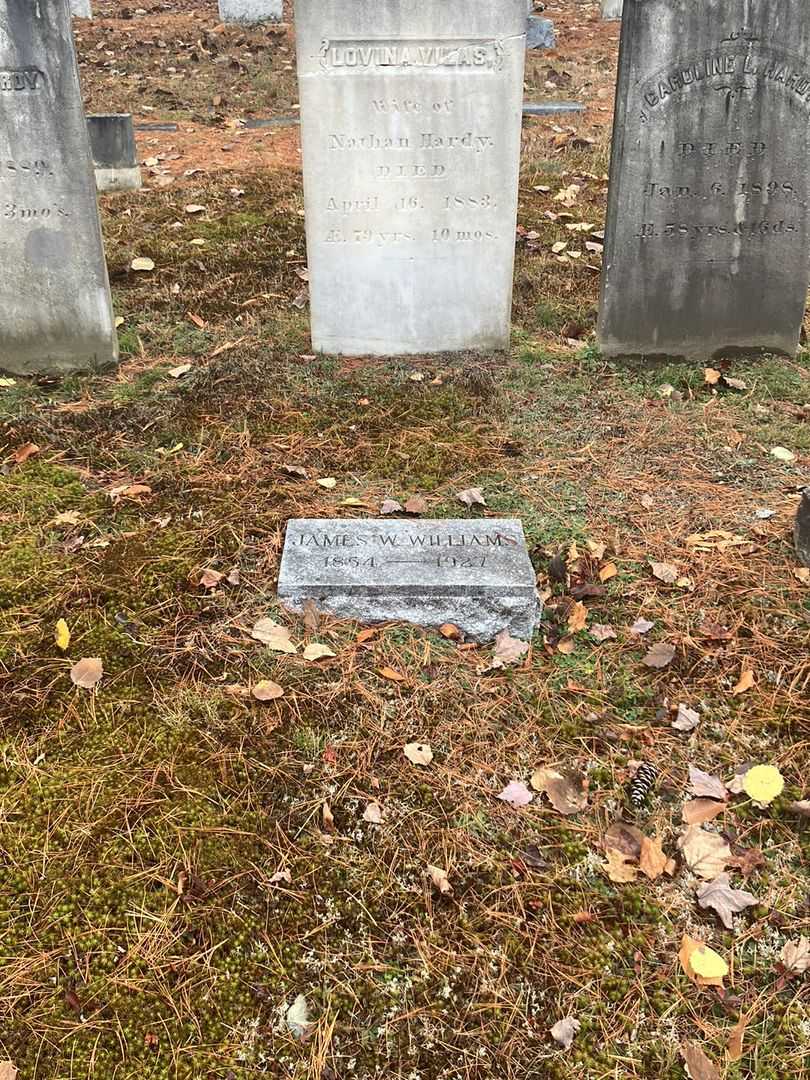 James W. Williams's grave. Photo 2