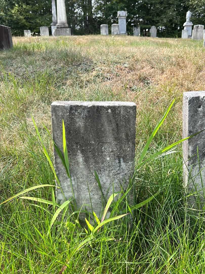 Electa Hibbard's grave. Photo 4