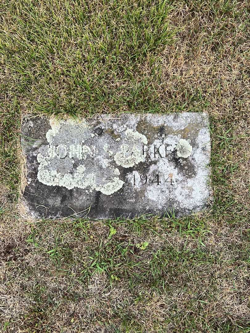 John Scott Parker's grave. Photo 3