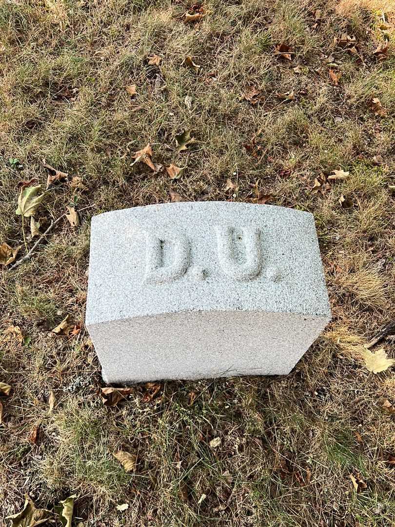 David Underwood's grave. Photo 3
