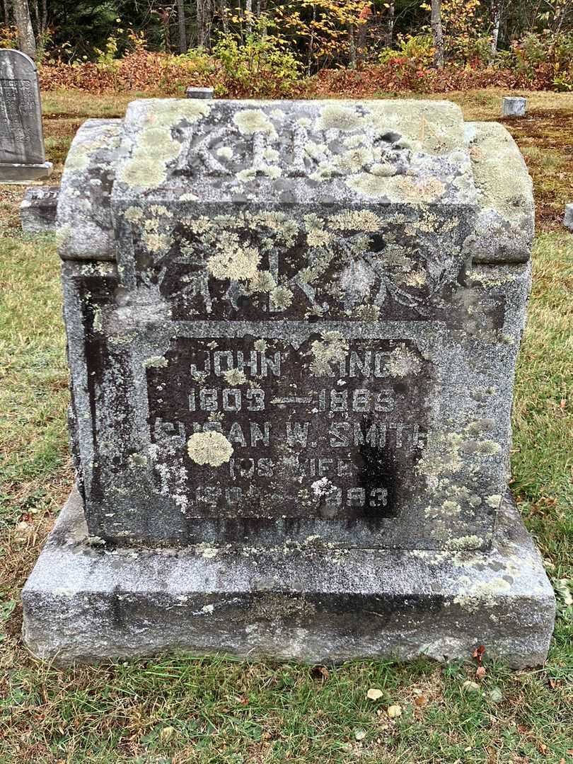 John King's grave. Photo 2
