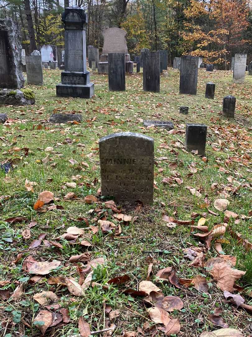 Minnie L. Smith's grave. Photo 1
