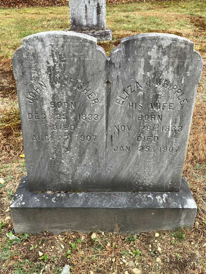 John W. Fisher's grave. Photo 2