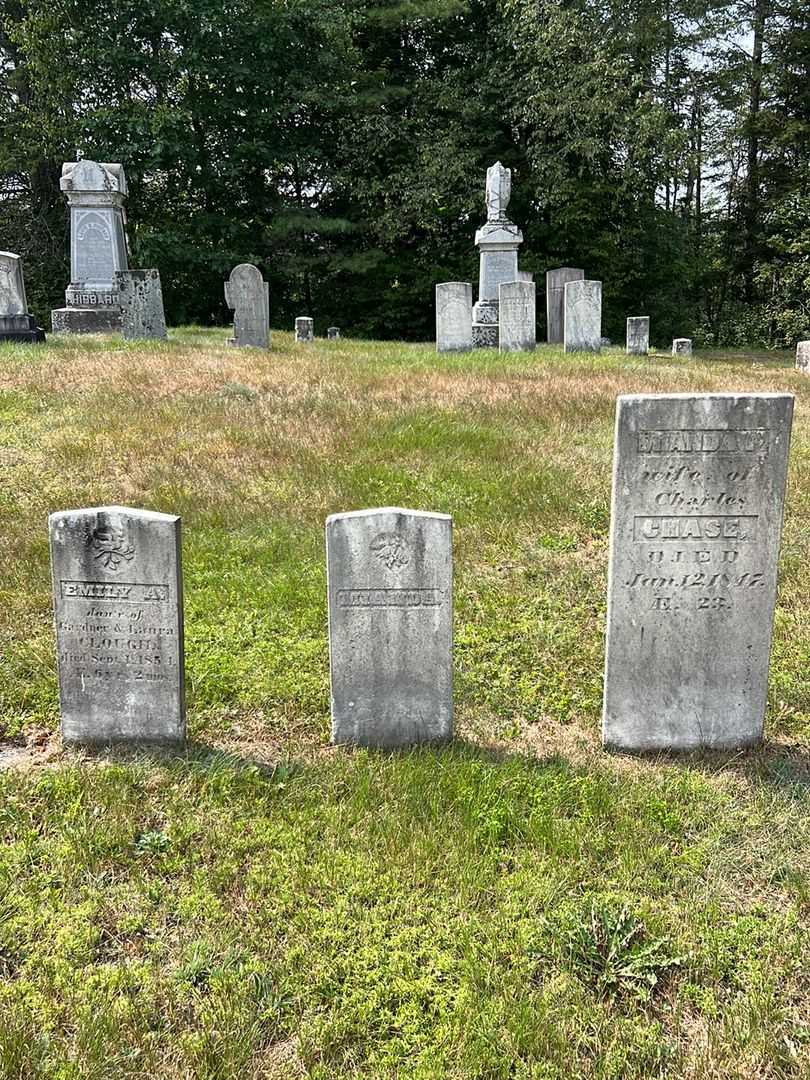 Mianda Chase's grave. Photo 1