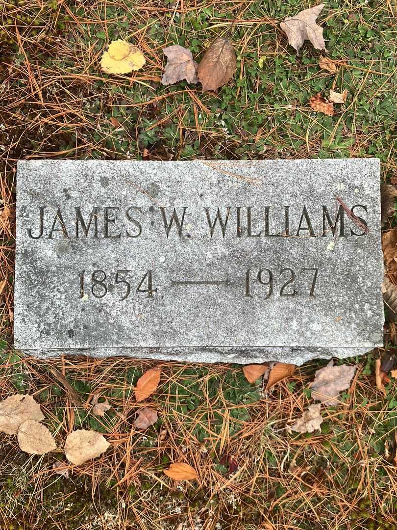 James W. Williams's grave. Photo 3