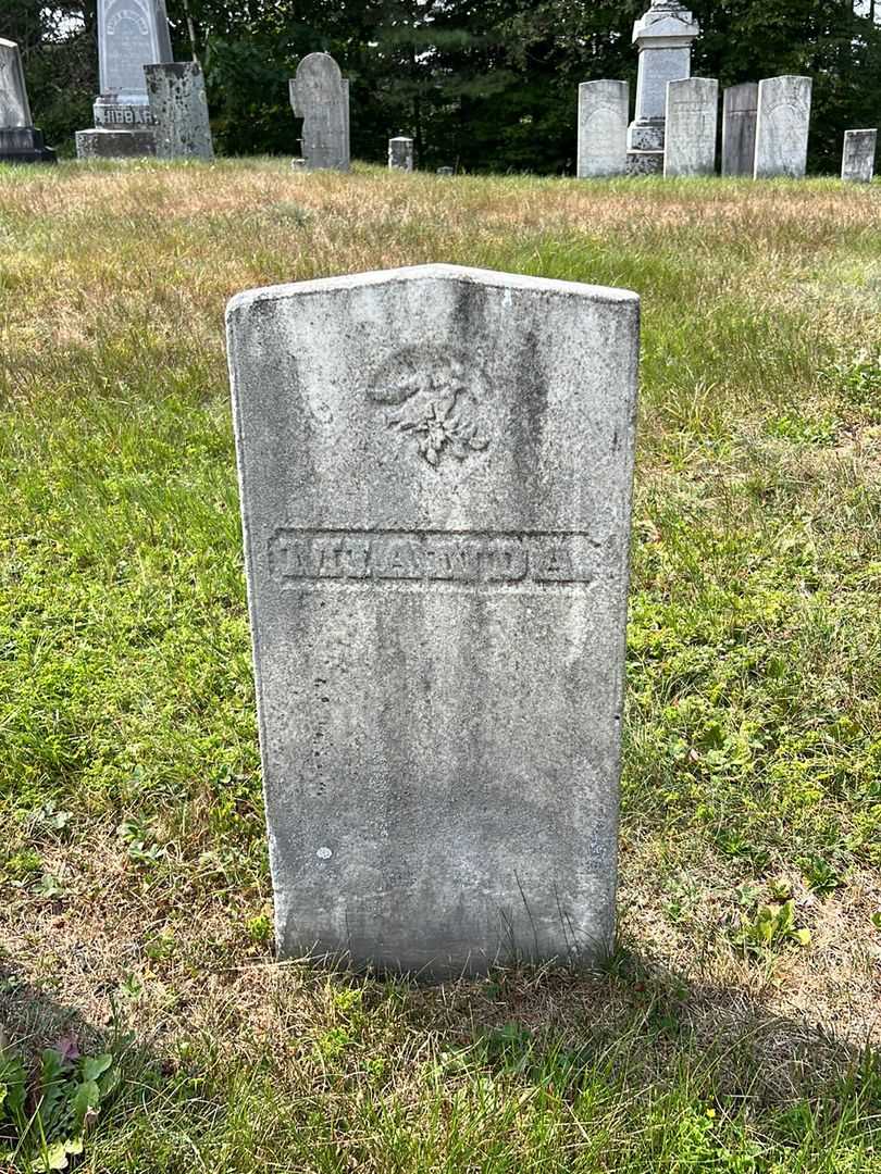 Mianda Chase's grave. Photo 2