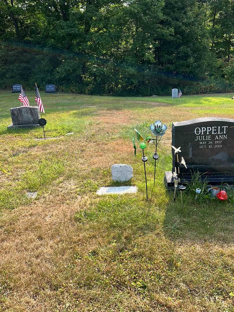 James Savoie's grave. Photo 1