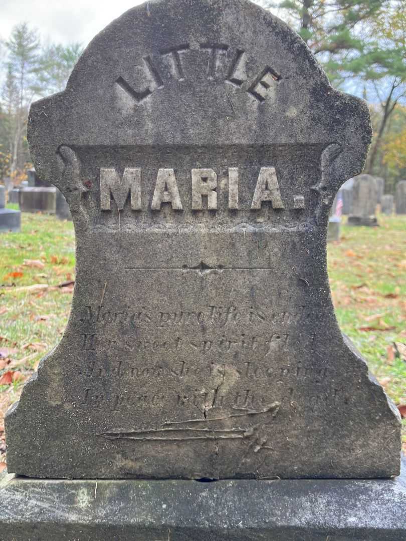 Maria Smith's grave. Photo 2