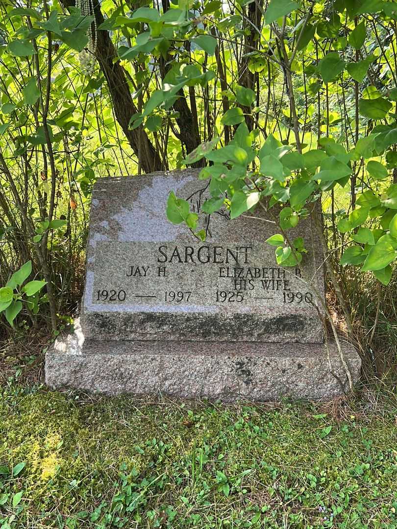 Jay H. Sargent's grave. Photo 2