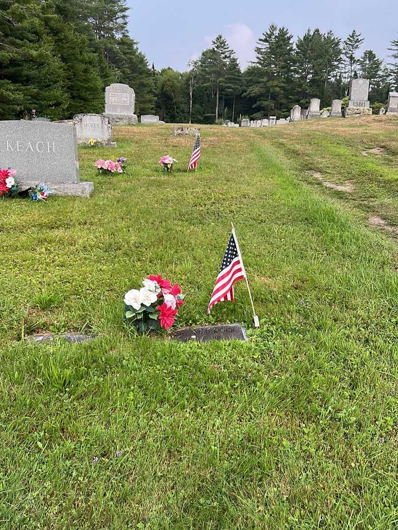 Willard H. Keach's grave. Photo 2