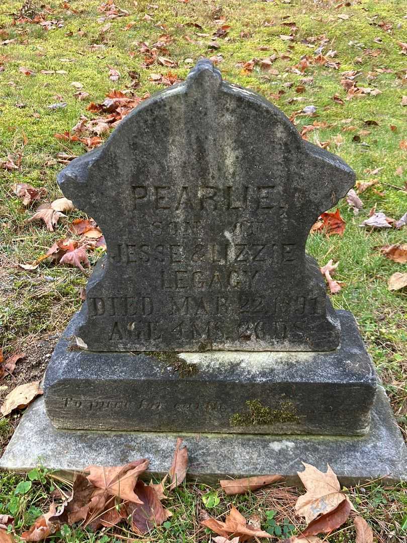 Pearlie Legacy's grave. Photo 2