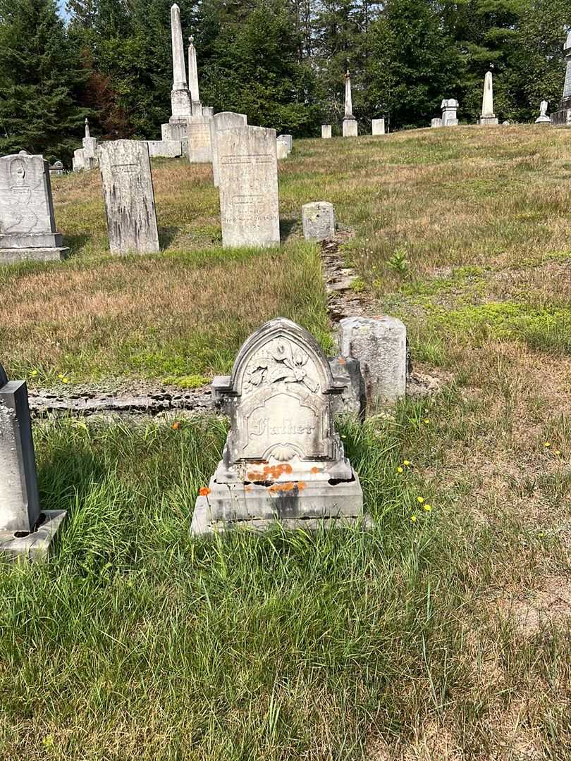 Benjamin Franklin Wadleigh's grave. Photo 1