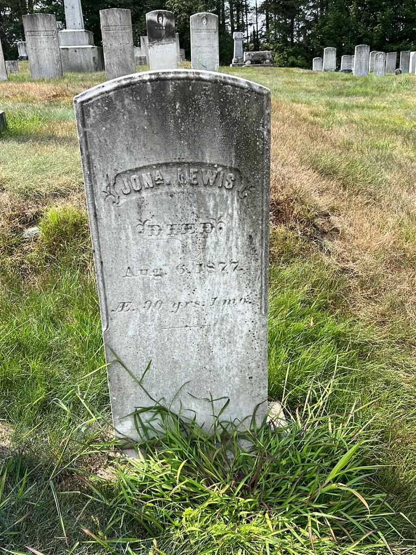 Jon Lewis's grave. Photo 2