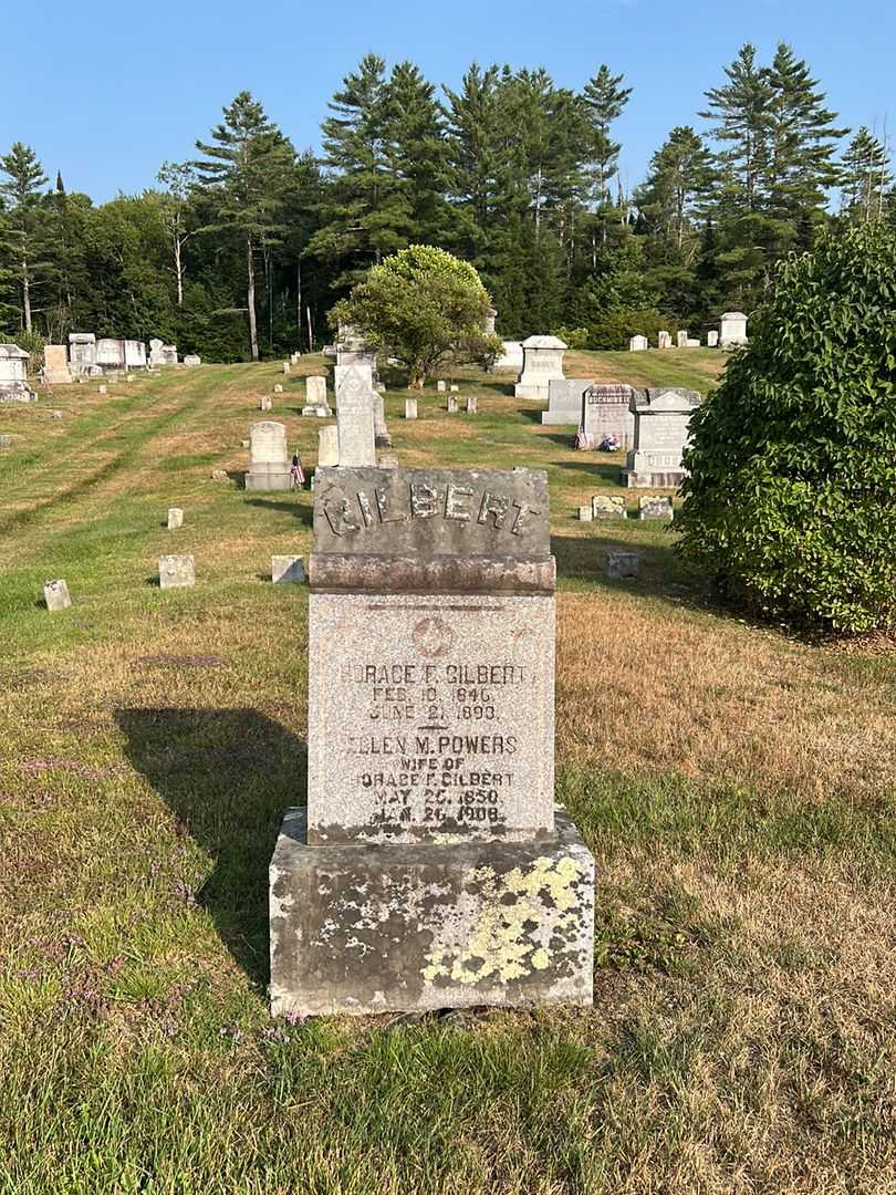 Horace F. Gilbert's grave. Photo 1