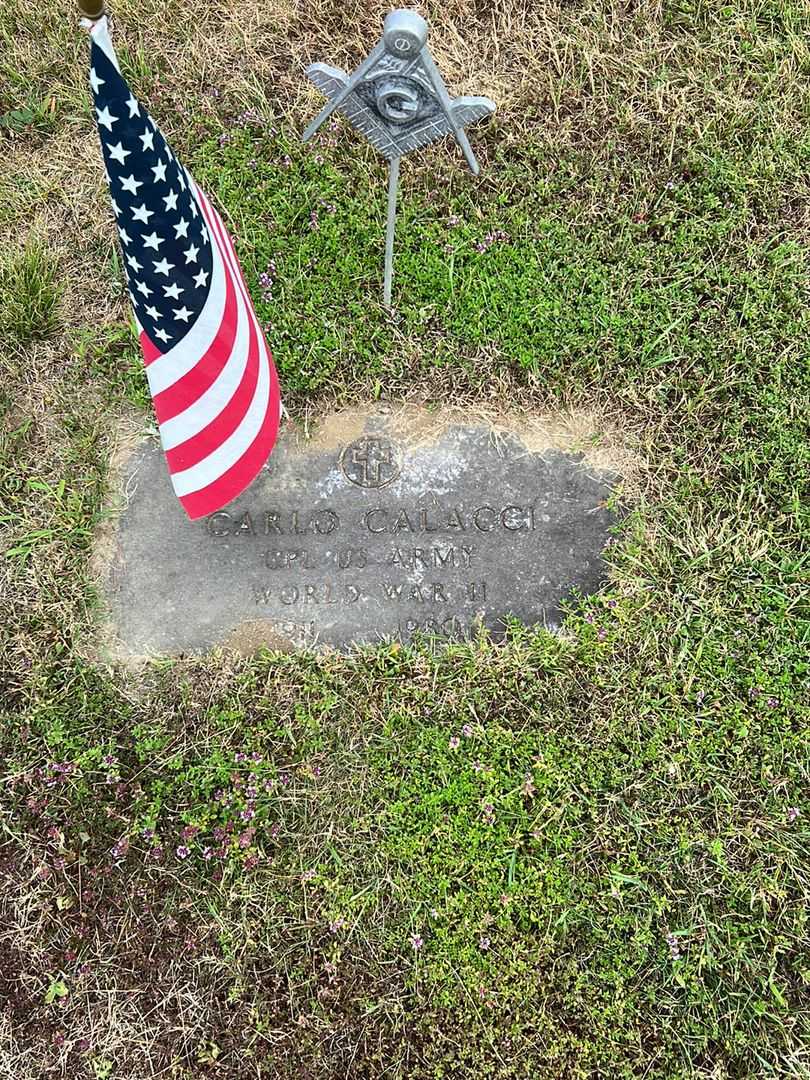 Carlo Calacci's grave. Photo 3