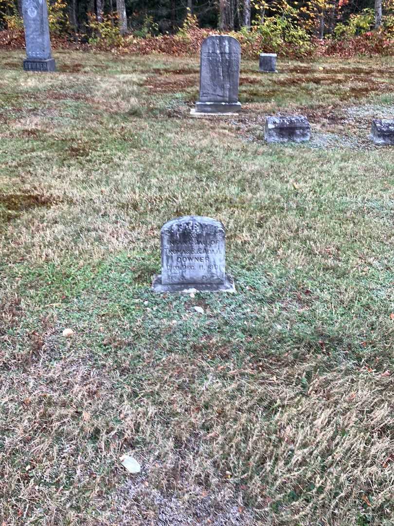 Infant Downer's grave. Photo 1