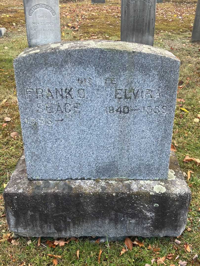 Frank O. Seace's grave. Photo 2