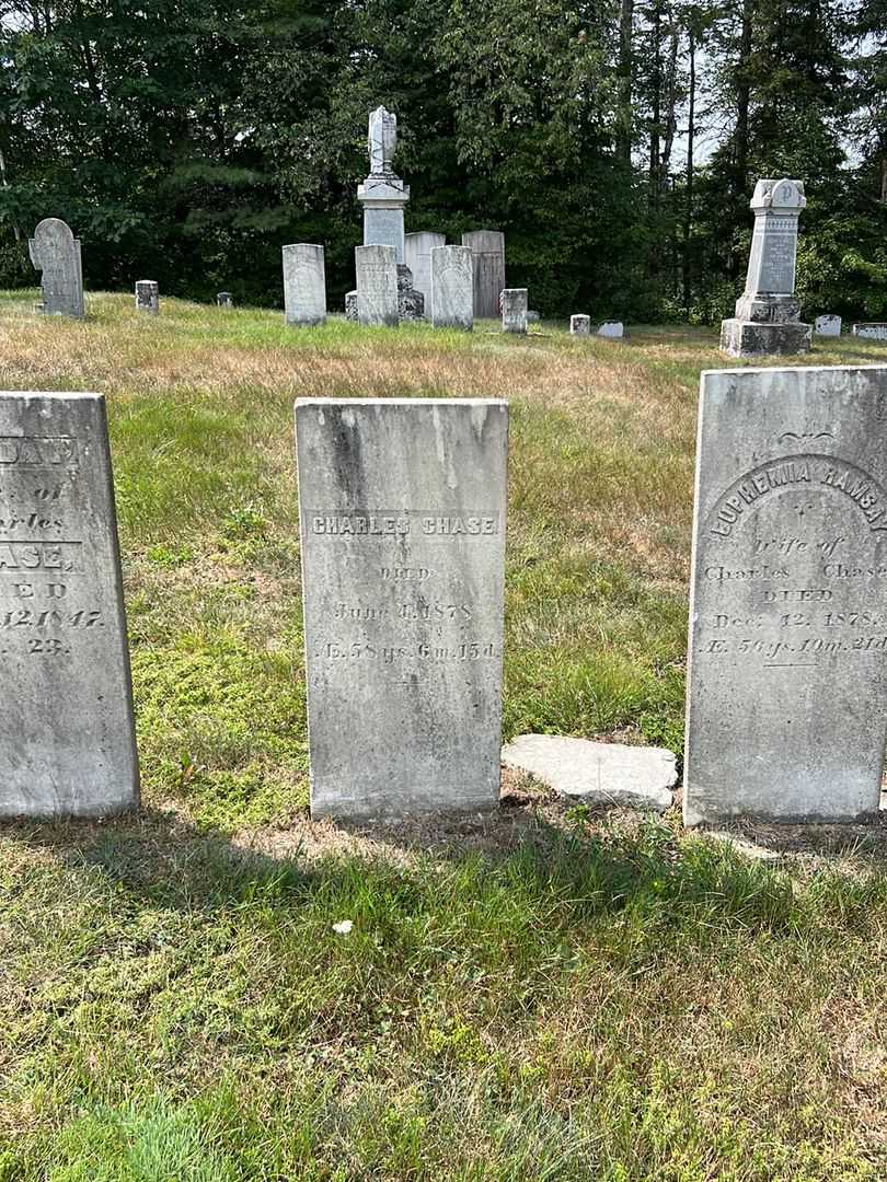 Charles Chase's grave. Photo 1