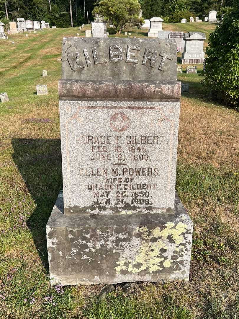 Horace F. Gilbert's grave. Photo 2