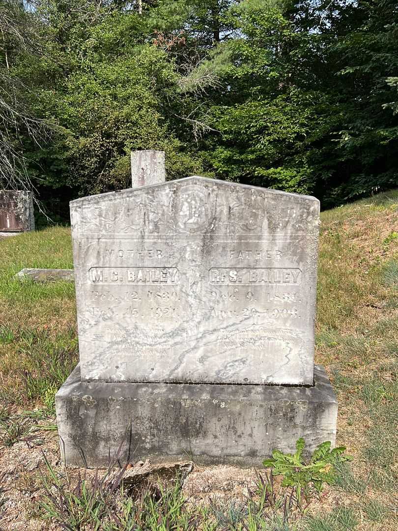 Robert Shaw Bailey's grave. Photo 2