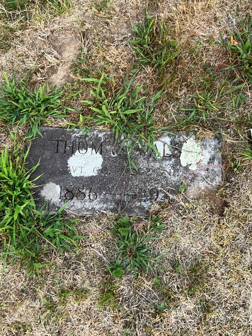 Thomas Walsh's grave. Photo 3
