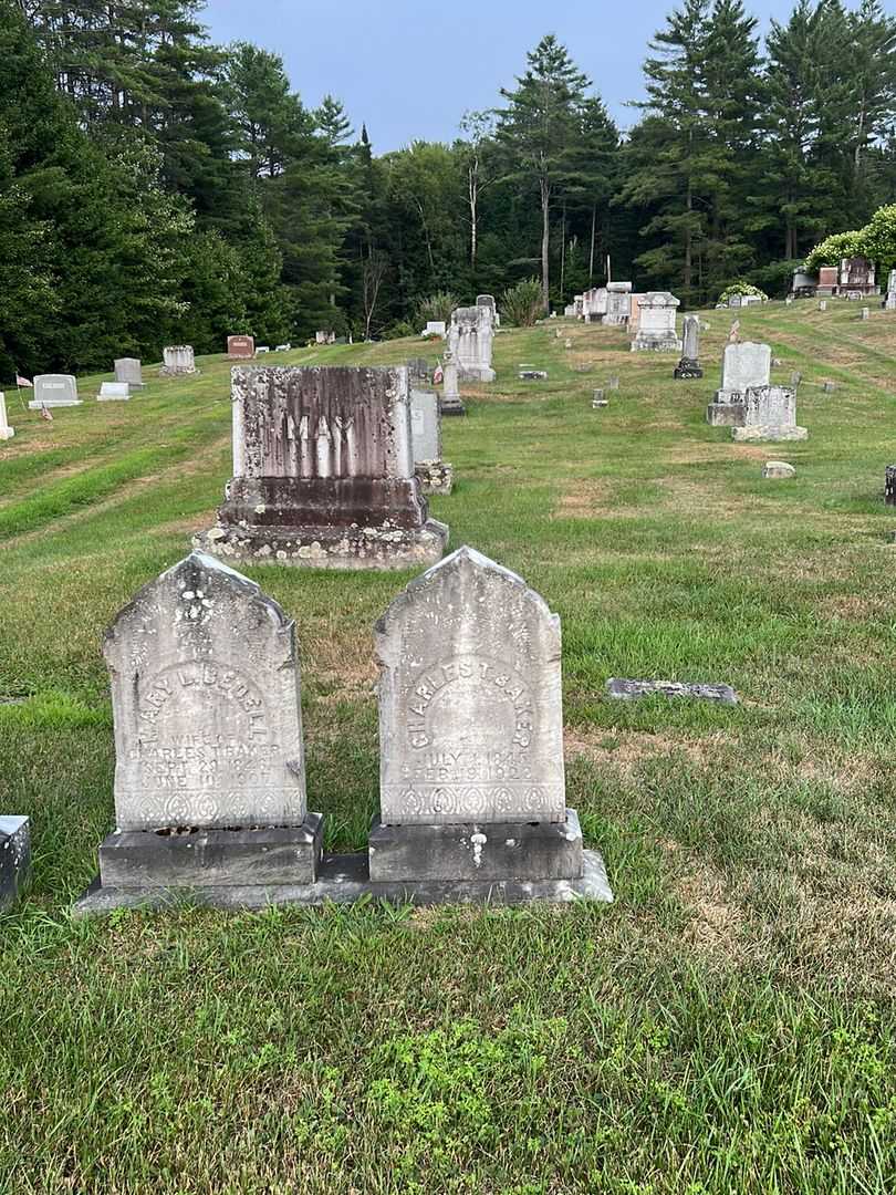 Charles T. Baker's grave. Photo 1