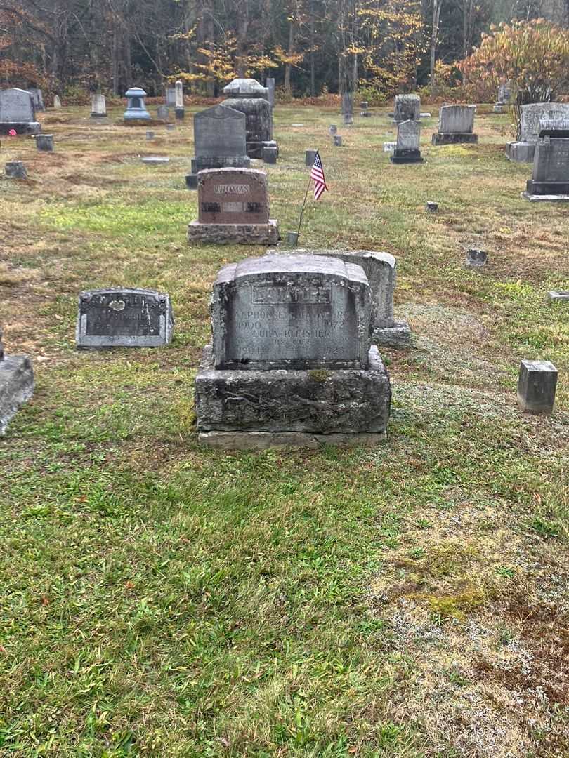 Alphonse S. Lavature's grave. Photo 1