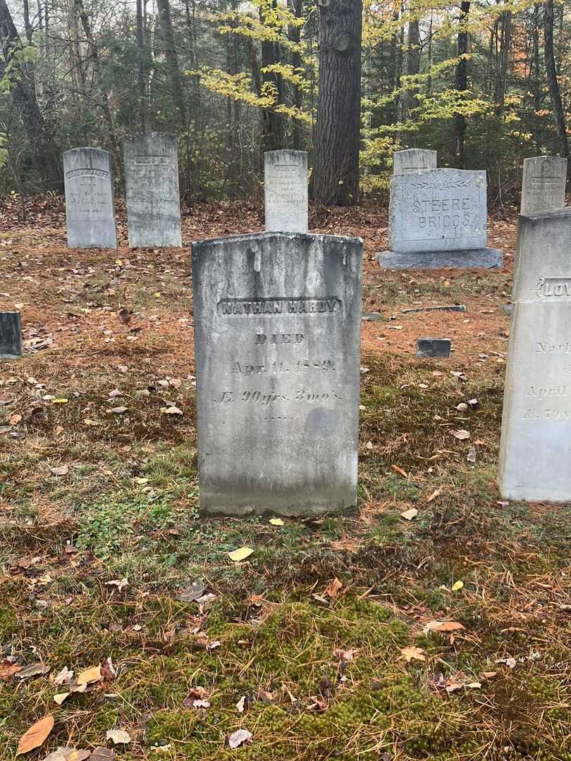 Nathan Hardy's grave. Photo 1