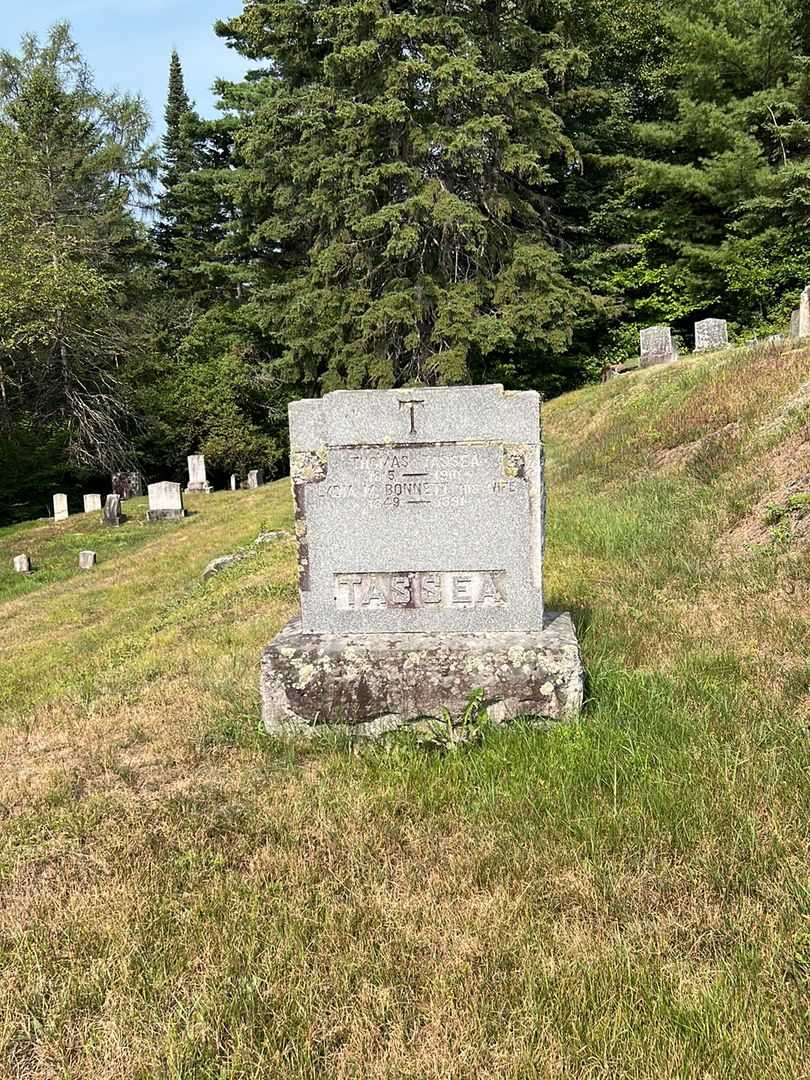 Thomas Tassea's grave. Photo 1