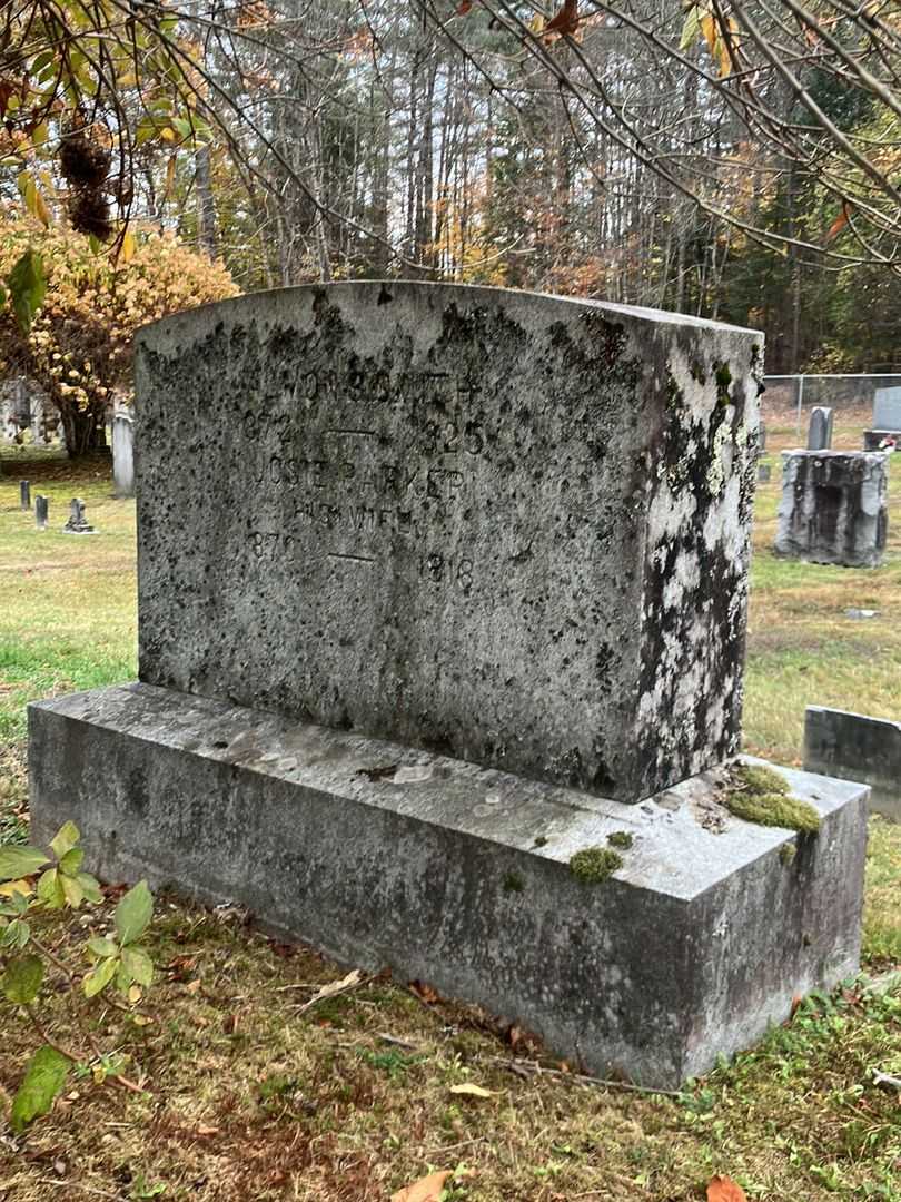 Josie Parker Smith's grave. Photo 3