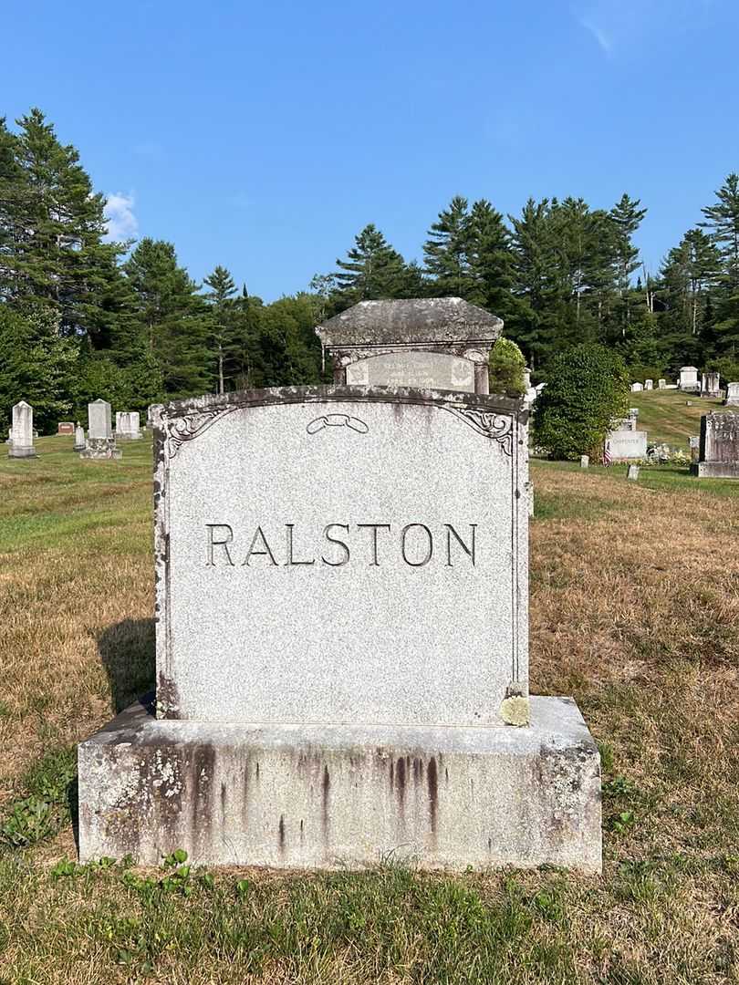 John Reed Ralston's grave. Photo 1