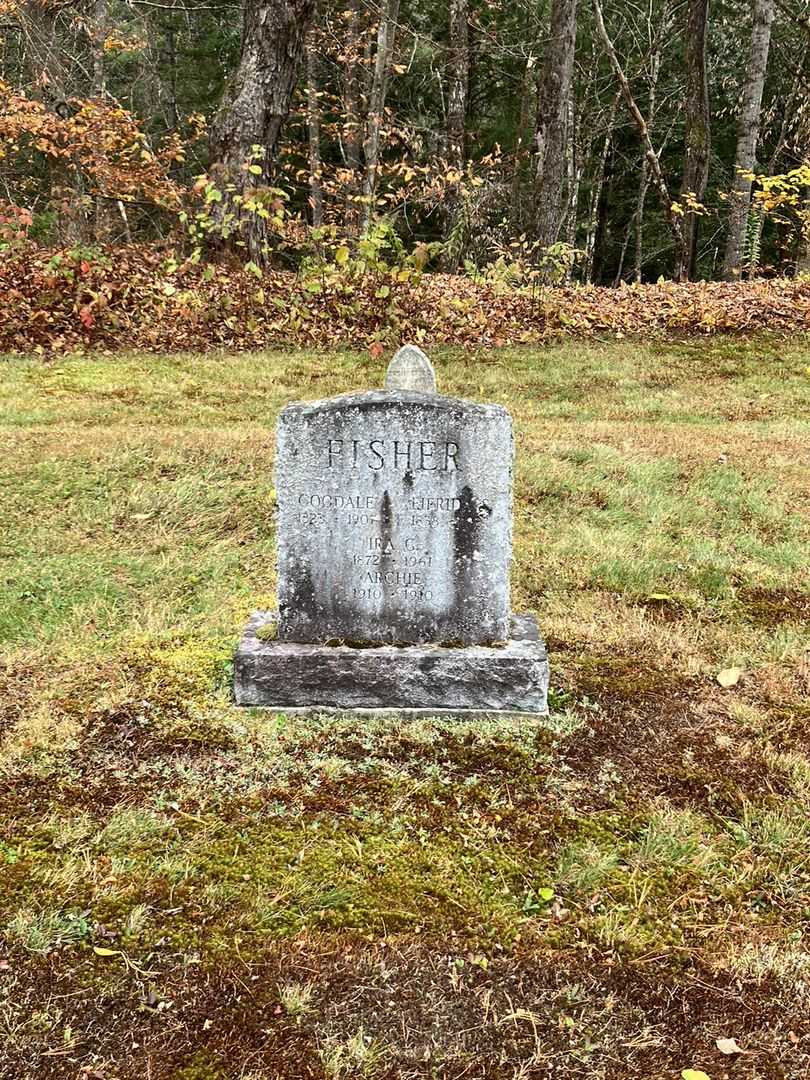 Eifrida S. Fisher's grave. Photo 1