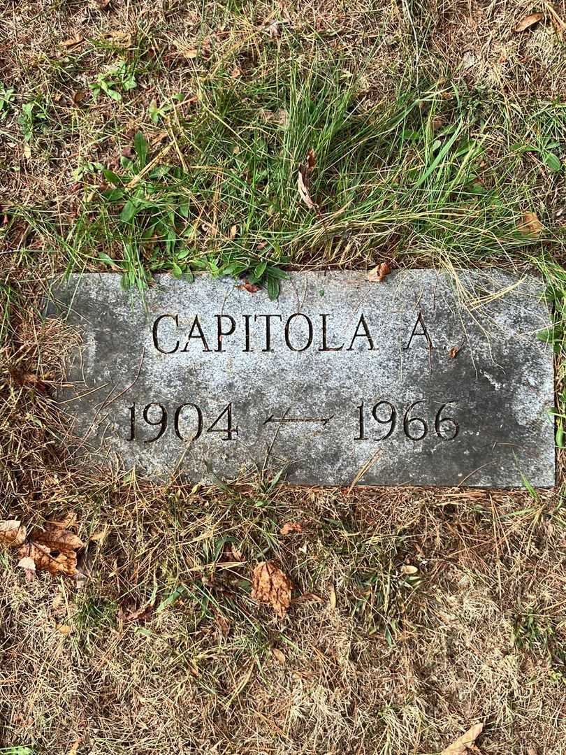 Capitola A. Stockwell's grave. Photo 3