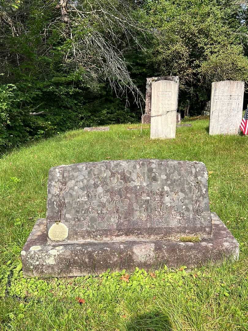 George M. Young's grave. Photo 2