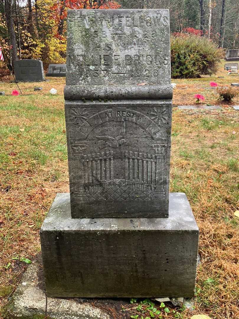 Henry J. Felpows's grave. Photo 2