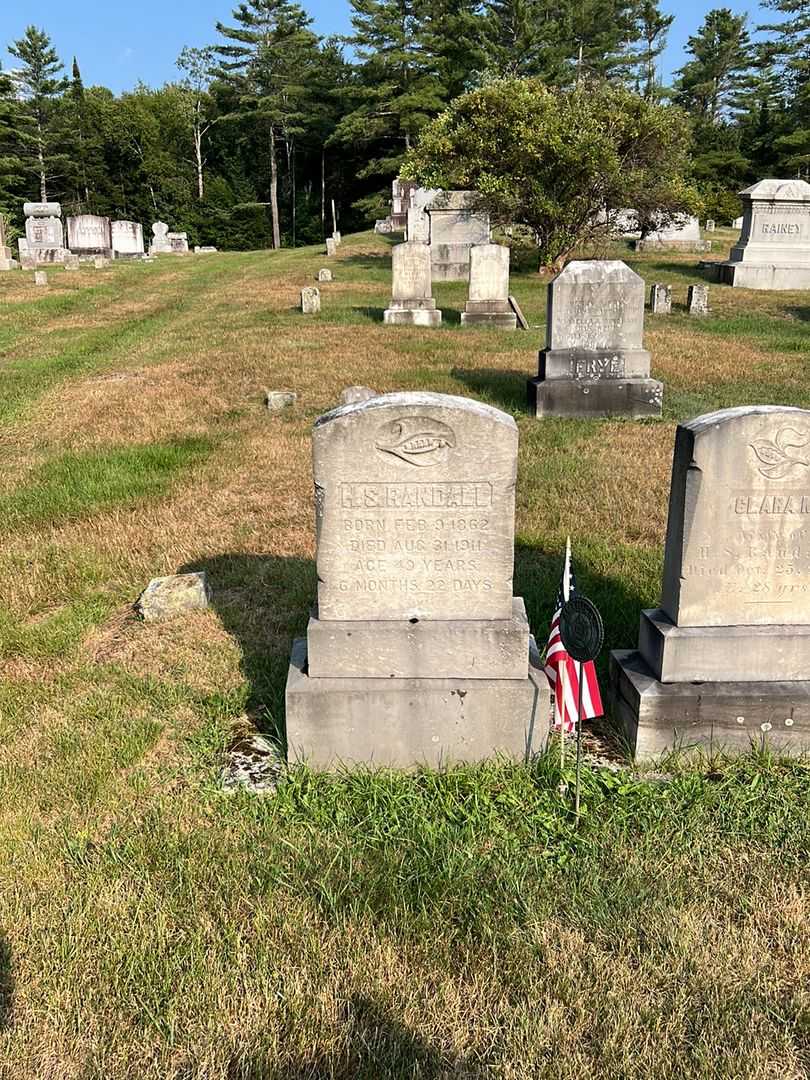 Henry S. Randall's grave. Photo 1