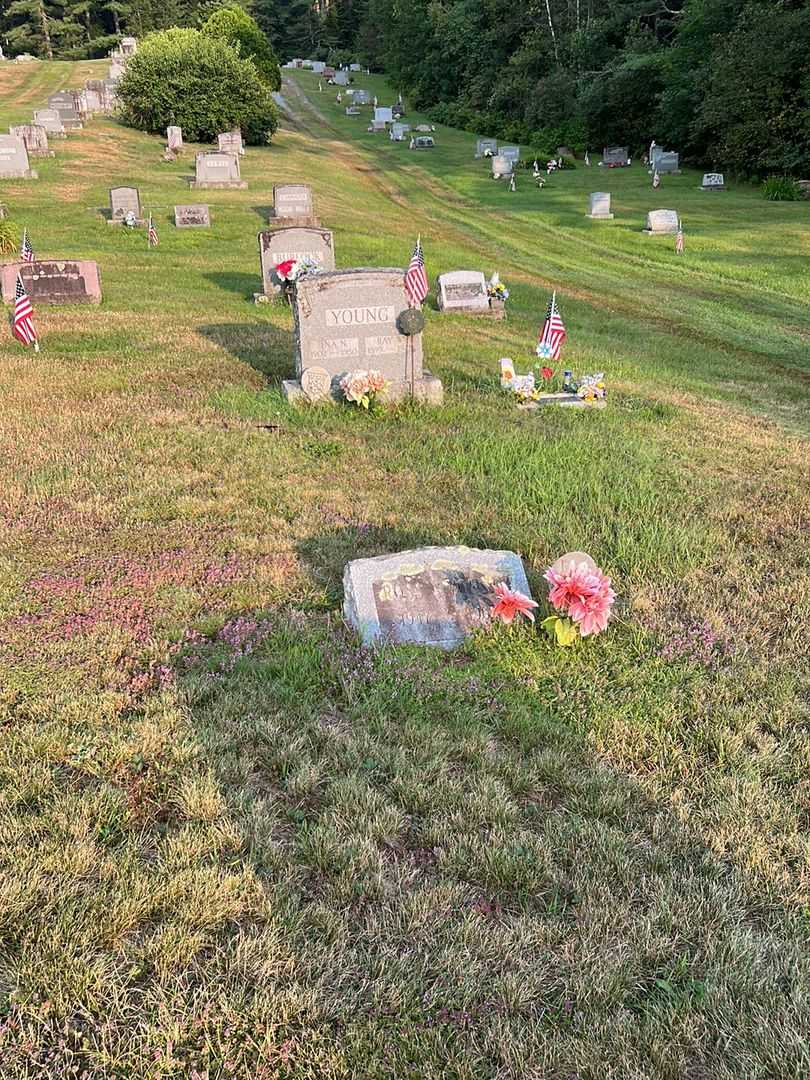 Ross A. Young's grave. Photo 1