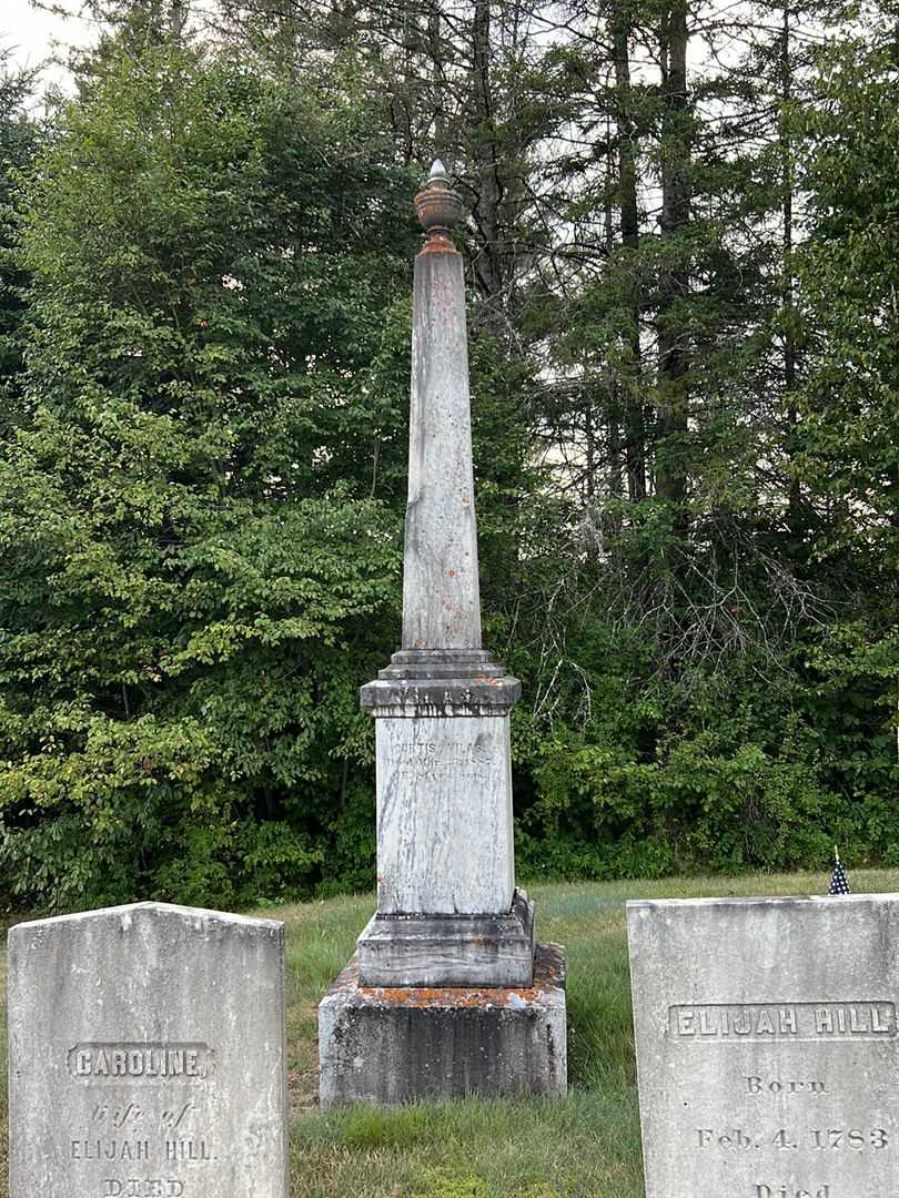 Curtis Vilas's grave. Photo 2