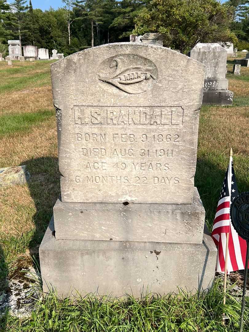 Henry S. Randall's grave. Photo 2