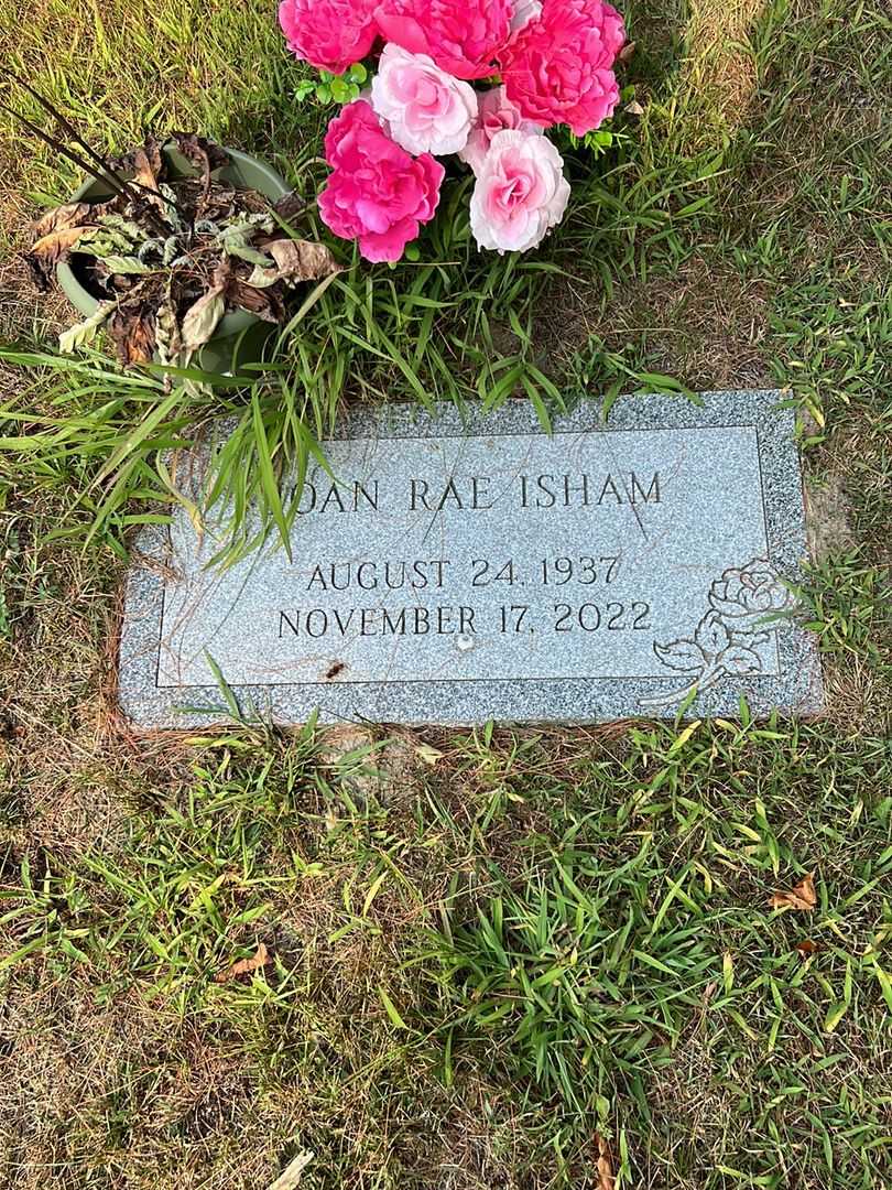 Joan Rae Isham's grave. Photo 3