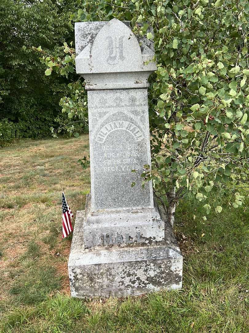 William Hall's grave. Photo 2