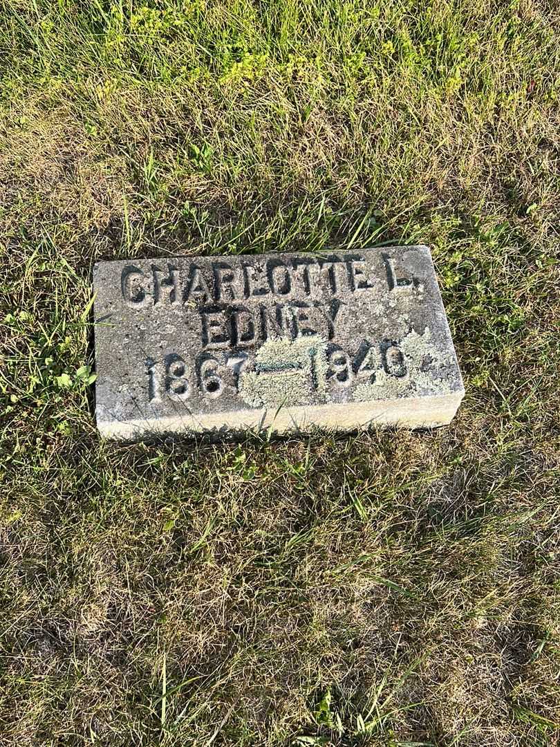 Charlotte L. Edney's grave. Photo 3