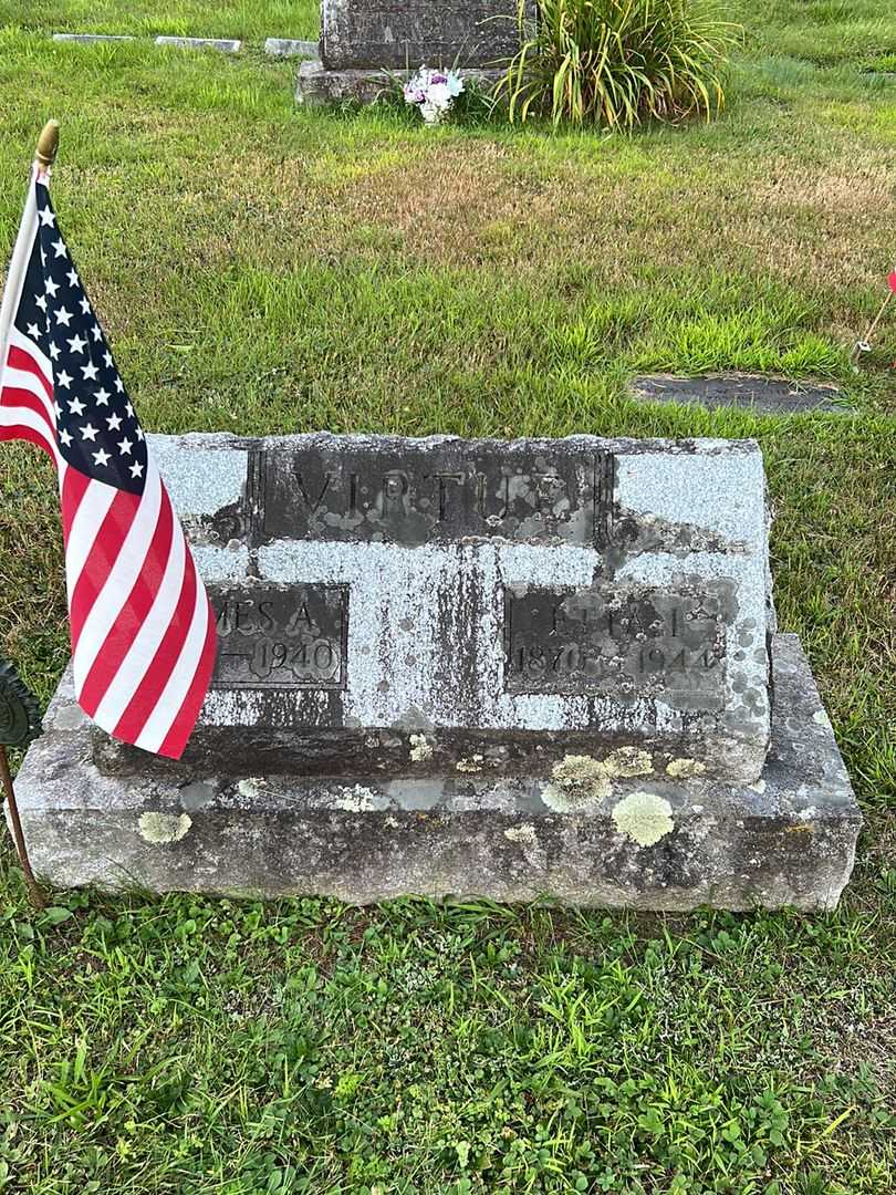 Etta I. Virtue's grave. Photo 2