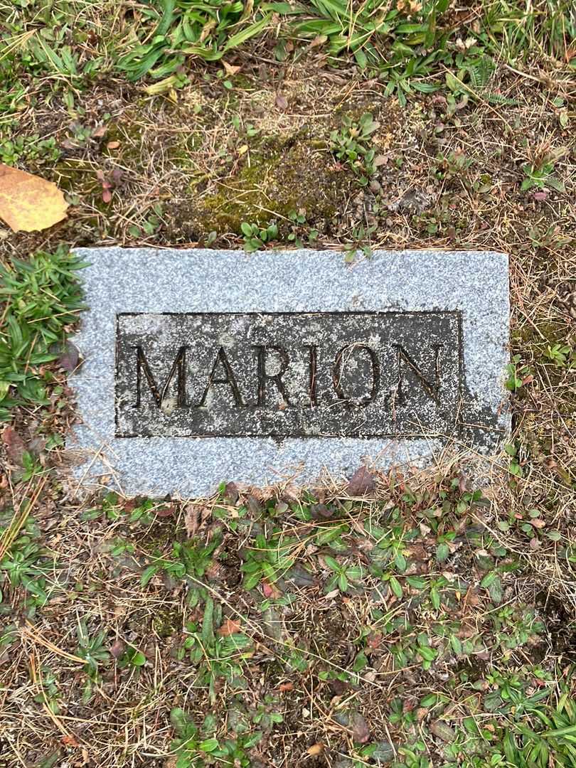 Marion E. Morrill's grave. Photo 3