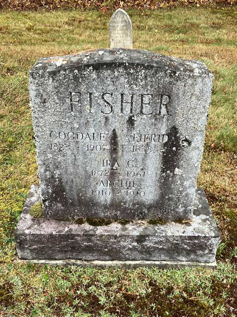 Eifrida S. Fisher's grave. Photo 2