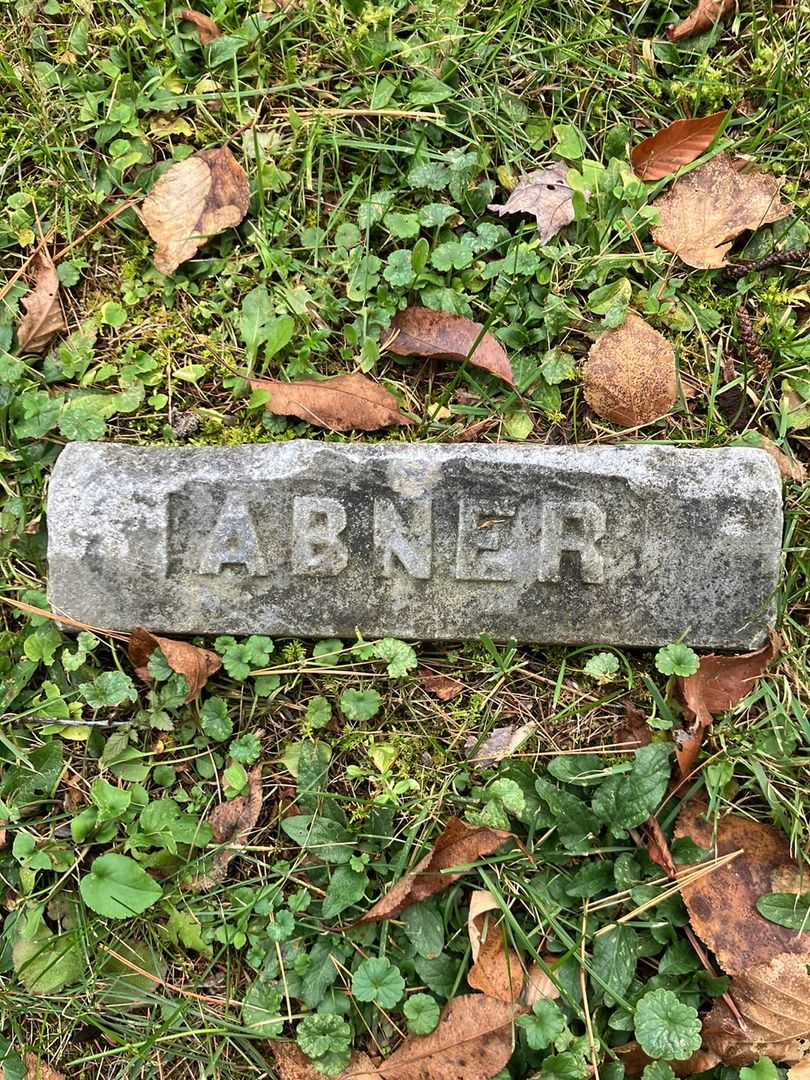 Abner Smith's grave. Photo 2