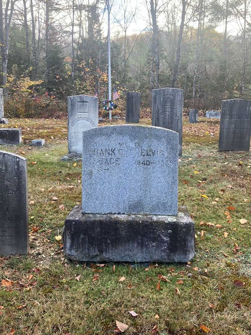 Frank O. Seace's grave. Photo 1